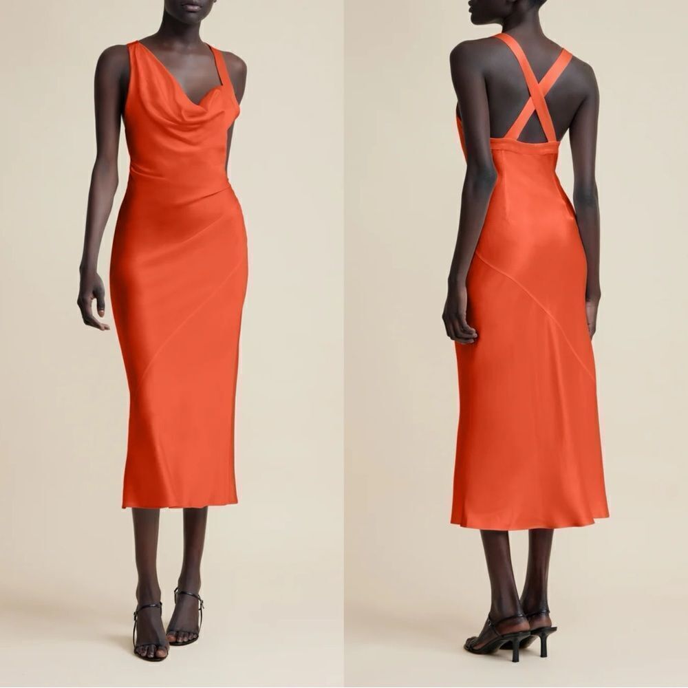 Acler Edenbridge Tangerine Dress